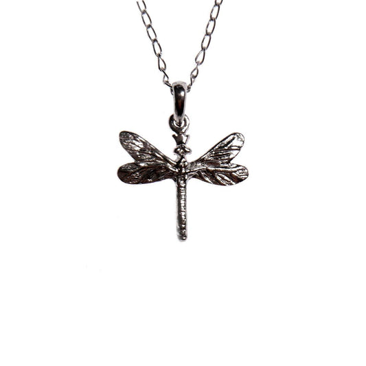 Necklace Dark Dragonfly
